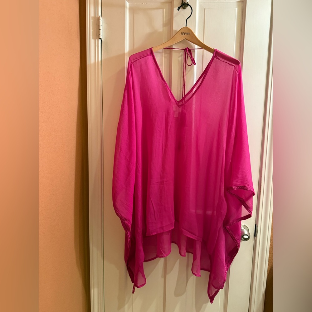 14th & Union Pink Swim Coverup